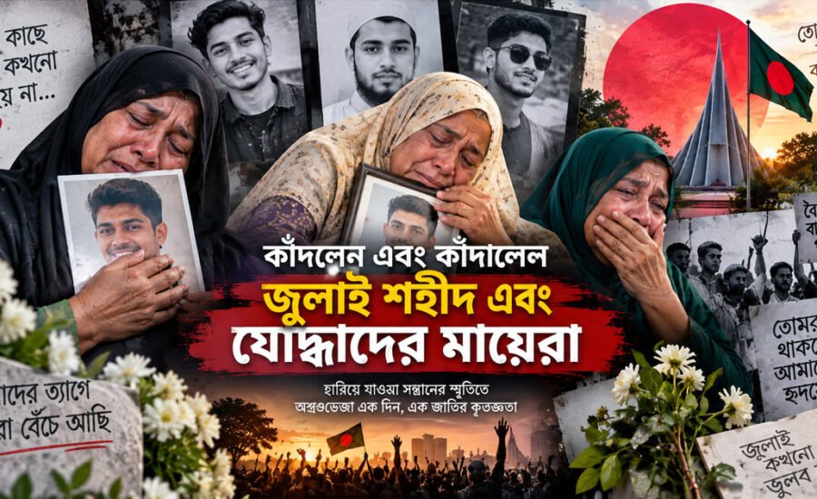 কাঁদলেন কাঁদালেন