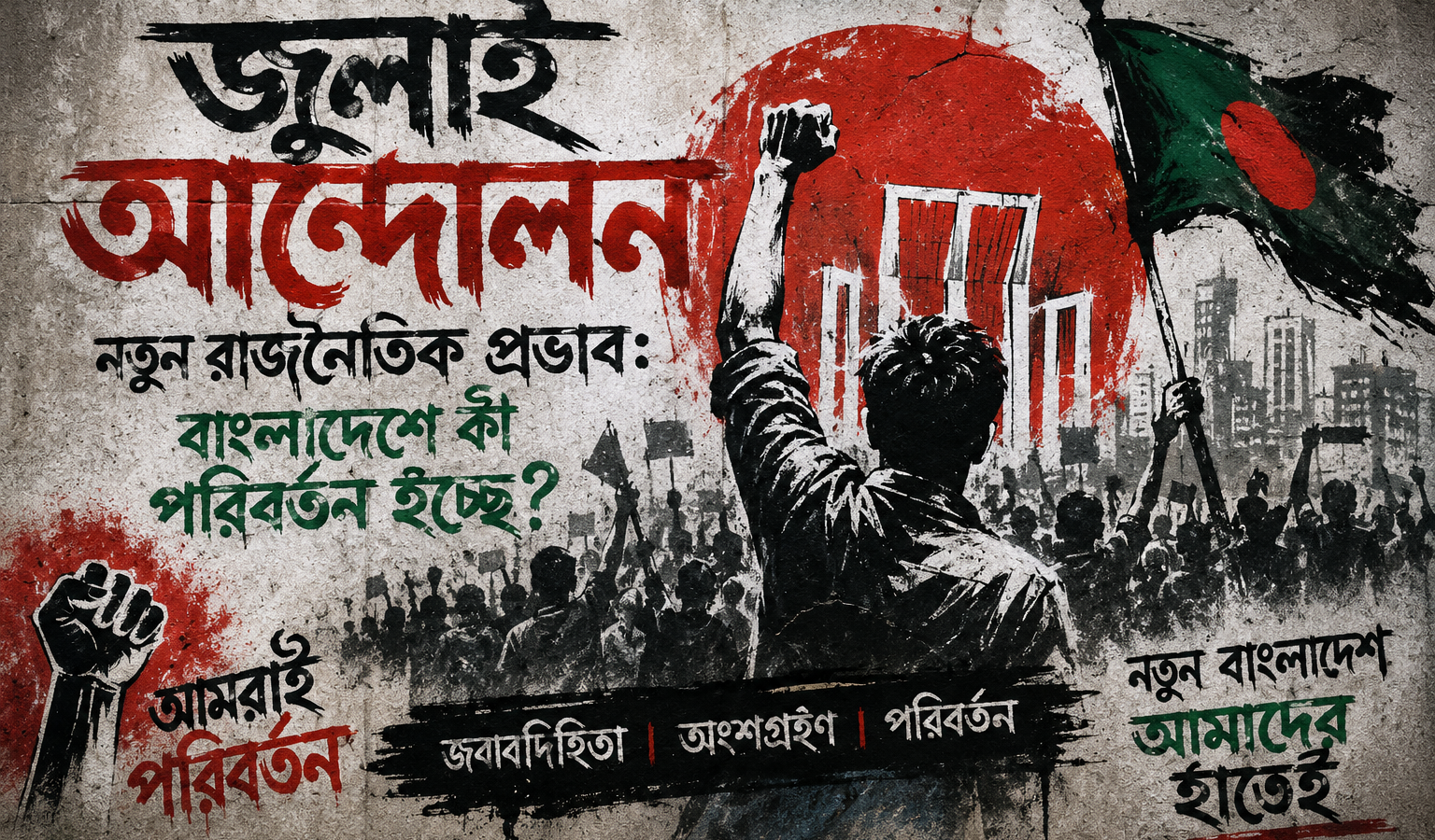 জুলাই আন্দোলন কি শুধুমাত্র একটি রাজনৈতিক ঘটনা?