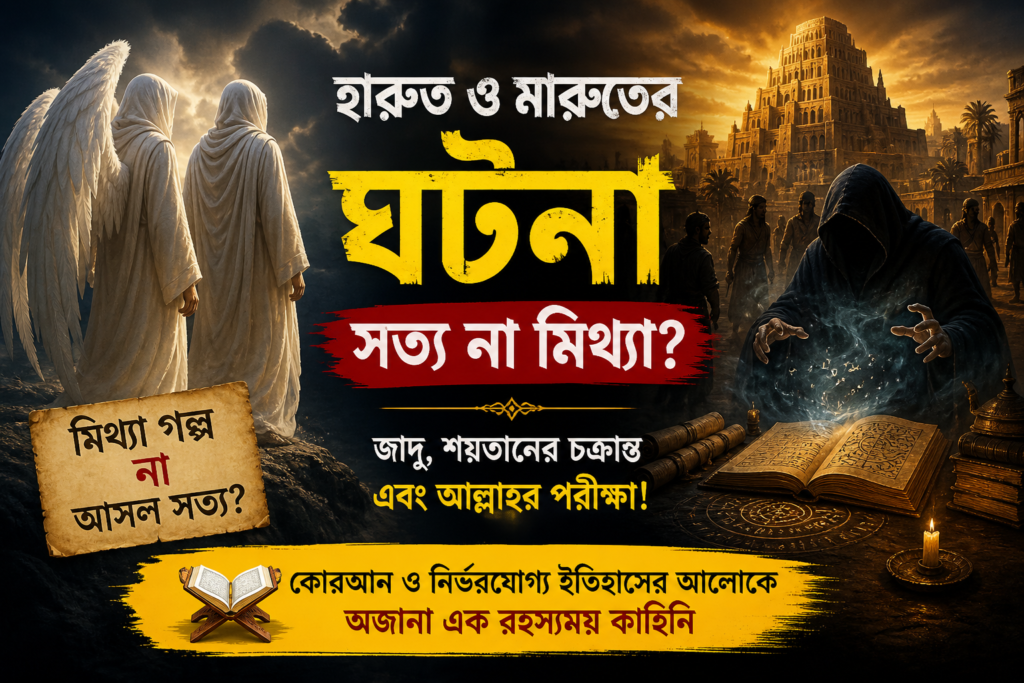 হারুত ও মারুত সম্পর্কে সত্য এবং প্রচলিত মিথ্যা!
