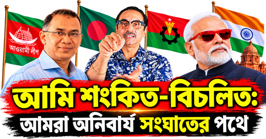 আমি শঙ্কিত-বিচলিত : বাংলাদেশ কি অনিবার্য রাজনৈতিক সংঘাতের পথে?